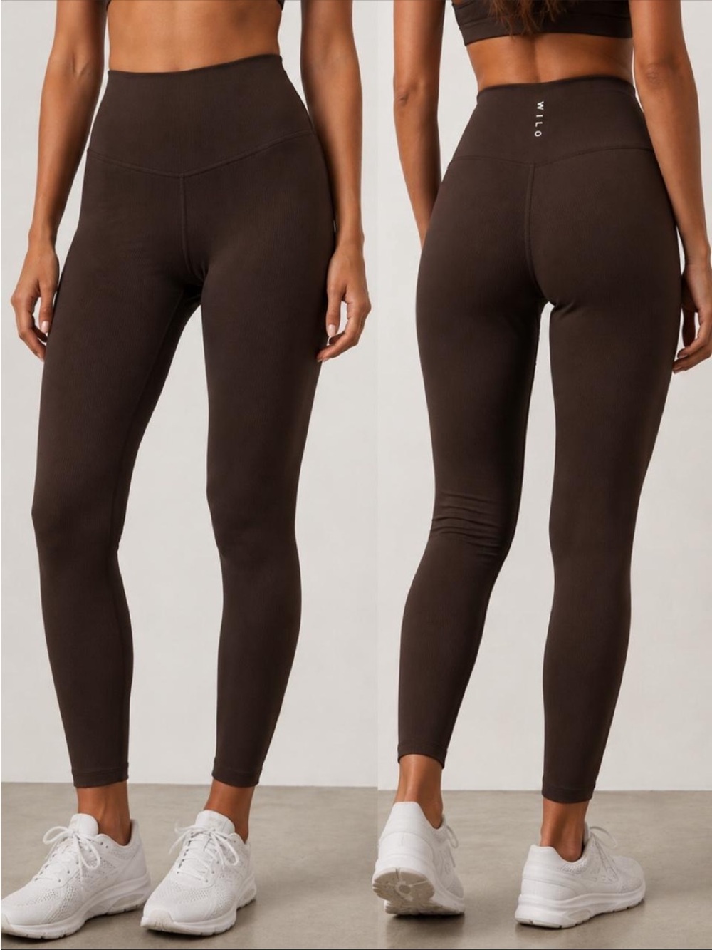 Willow High-Rise Leggings in Dark Brown Size XS